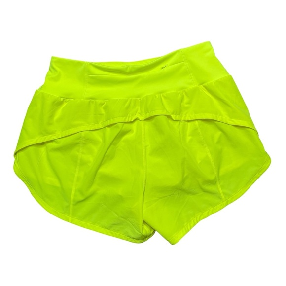 Neon Yellow Athletic Shorts 4” Inseam Size XL - Picture 5 of 5